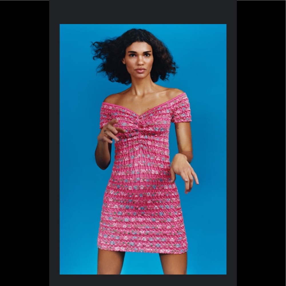 NWT Zara knit mini dress